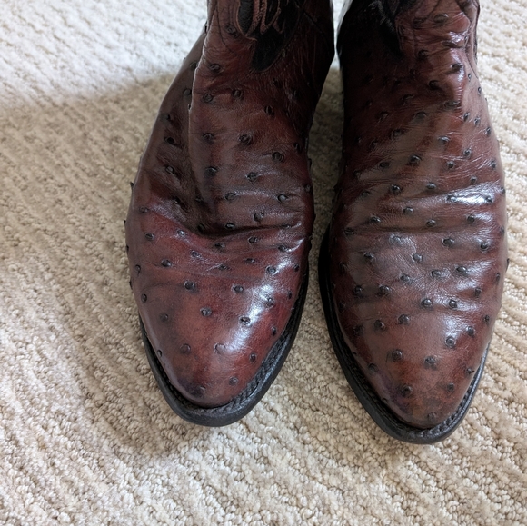 NOCONA Oxblood and Black Western Boots - Picture 2 of 14